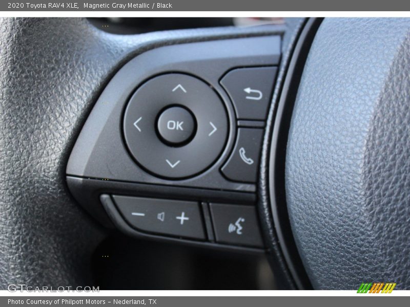 Magnetic Gray Metallic / Black 2020 Toyota RAV4 XLE