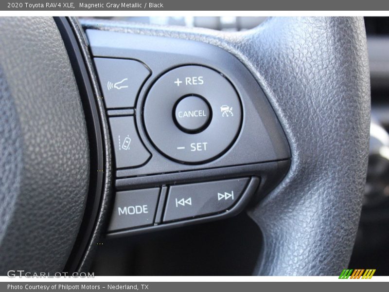 Magnetic Gray Metallic / Black 2020 Toyota RAV4 XLE
