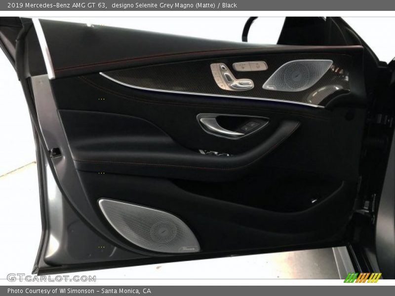designo Selenite Grey Magno (Matte) / Black 2019 Mercedes-Benz AMG GT 63