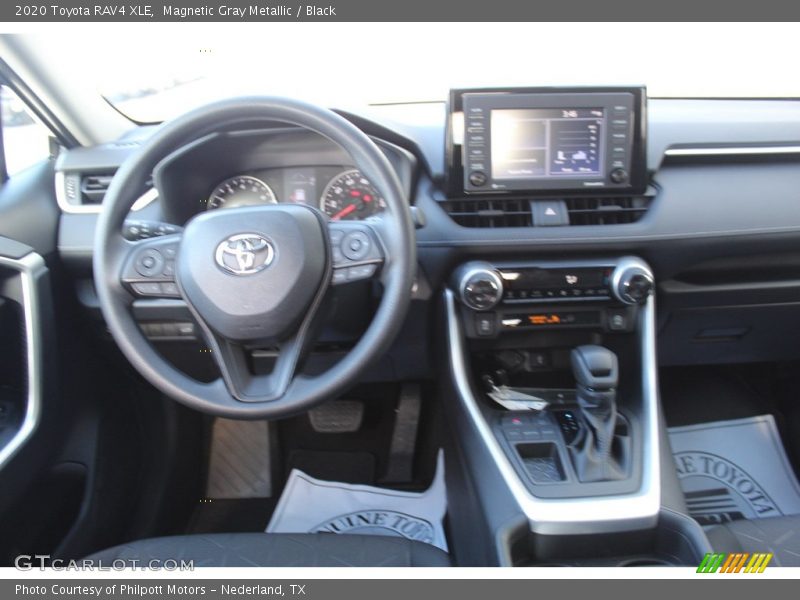 Magnetic Gray Metallic / Black 2020 Toyota RAV4 XLE