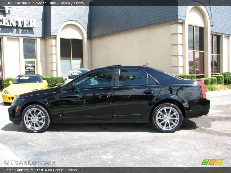 Black Raven / Ebony 2007 Cadillac CTS Sedan