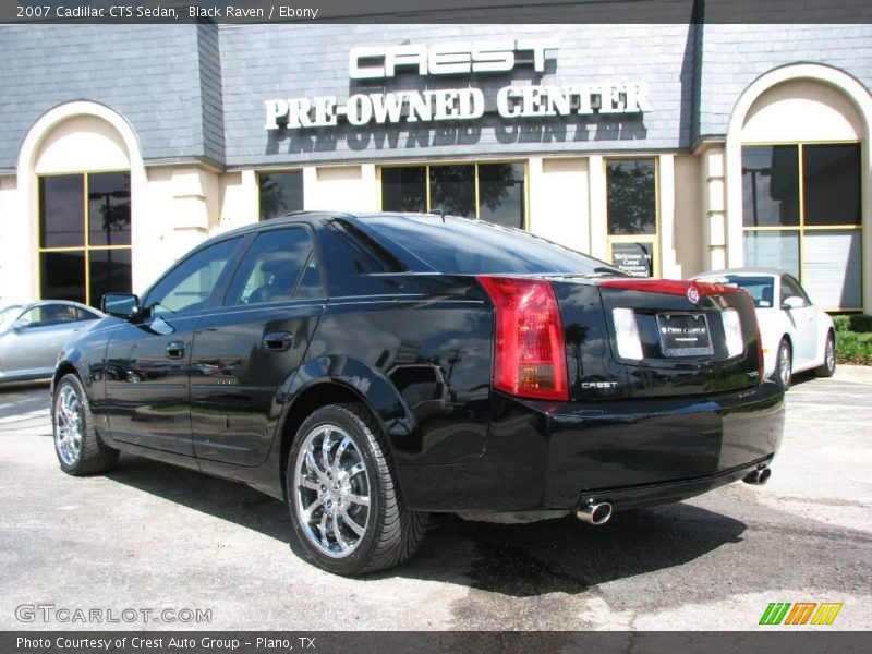 Black Raven / Ebony 2007 Cadillac CTS Sedan