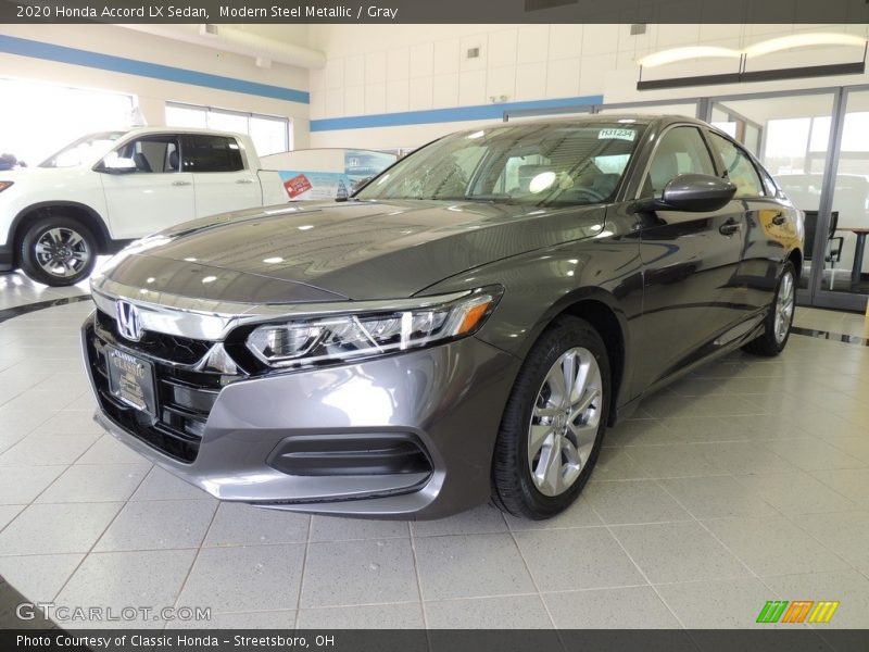 Modern Steel Metallic / Gray 2020 Honda Accord LX Sedan