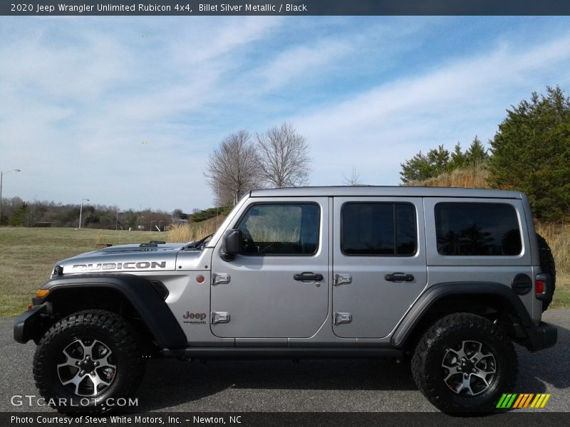 Billet Silver Metallic / Black 2020 Jeep Wrangler Unlimited Rubicon 4x4