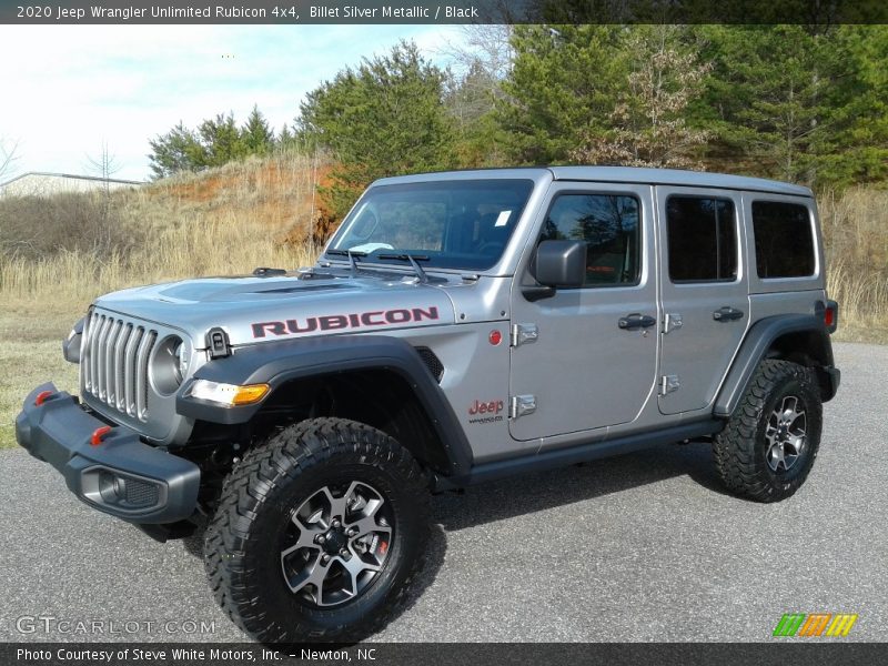 Billet Silver Metallic / Black 2020 Jeep Wrangler Unlimited Rubicon 4x4