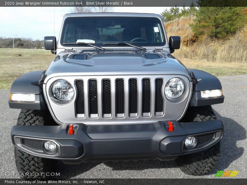 Billet Silver Metallic / Black 2020 Jeep Wrangler Unlimited Rubicon 4x4