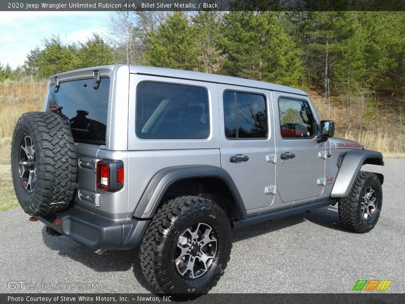 Billet Silver Metallic / Black 2020 Jeep Wrangler Unlimited Rubicon 4x4