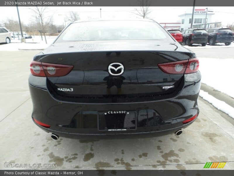 Jet Black Mica / Black 2020 Mazda MAZDA3 Sedan