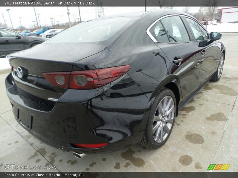 Jet Black Mica / Black 2020 Mazda MAZDA3 Sedan