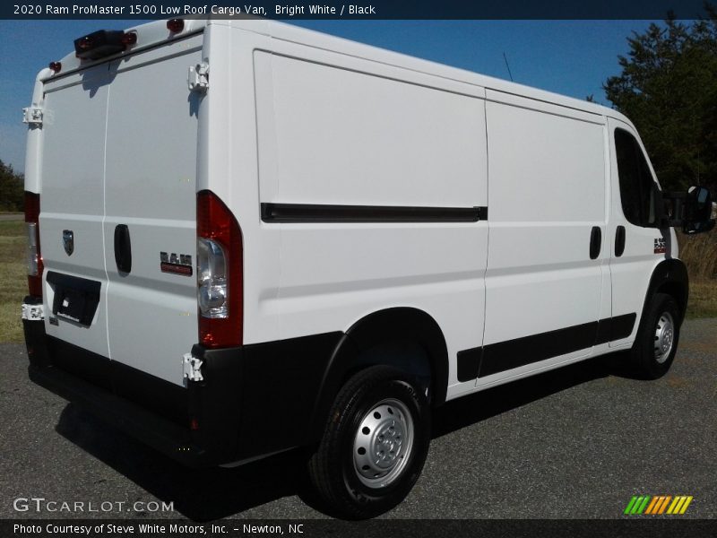 Bright White / Black 2020 Ram ProMaster 1500 Low Roof Cargo Van
