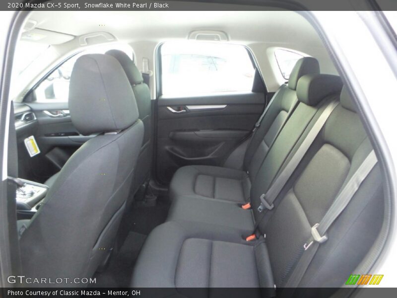 Snowflake White Pearl / Black 2020 Mazda CX-5 Sport