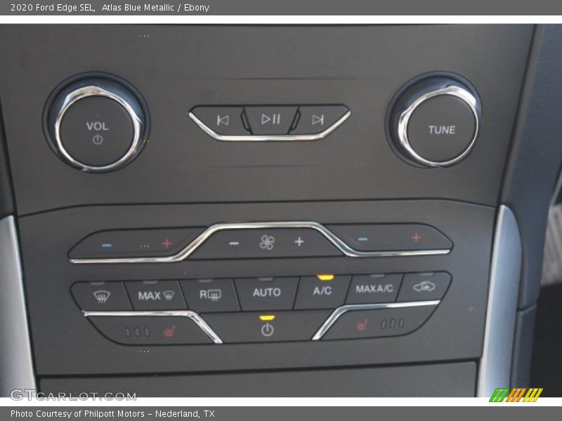 Atlas Blue Metallic / Ebony 2020 Ford Edge SEL