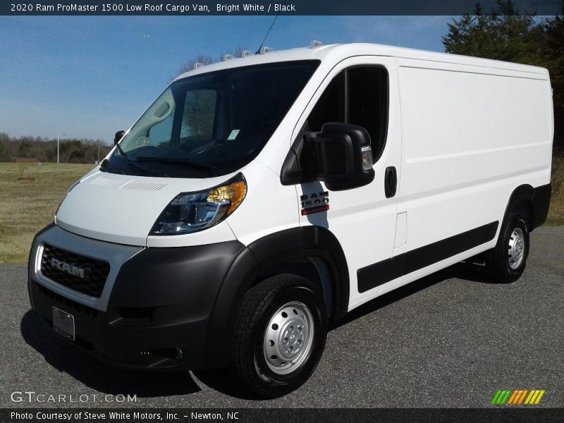 Bright White / Black 2020 Ram ProMaster 1500 Low Roof Cargo Van