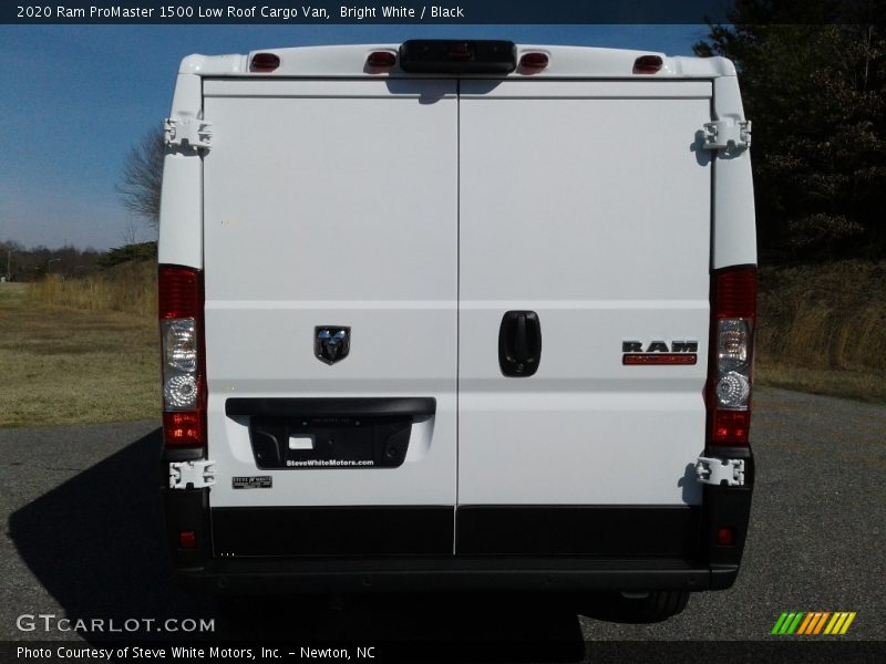 Bright White / Black 2020 Ram ProMaster 1500 Low Roof Cargo Van