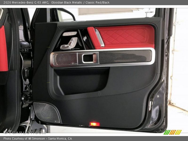 Door Panel of 2020 G 63 AMG