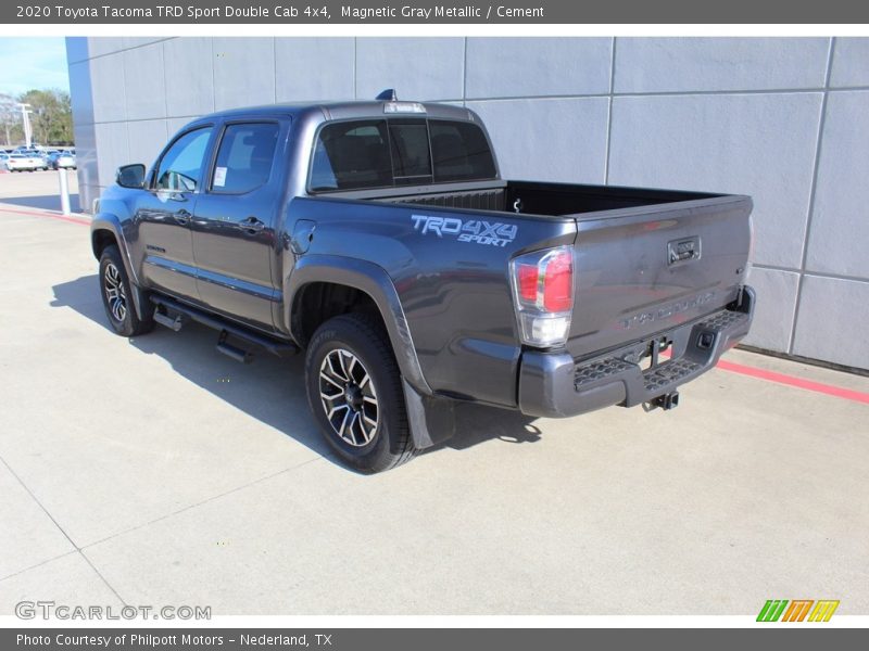 Magnetic Gray Metallic / Cement 2020 Toyota Tacoma TRD Sport Double Cab 4x4