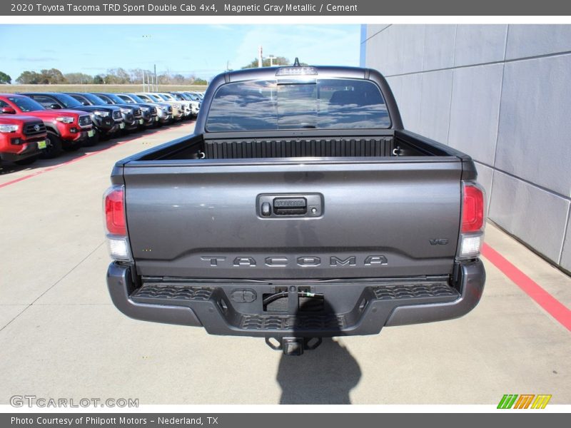 Magnetic Gray Metallic / Cement 2020 Toyota Tacoma TRD Sport Double Cab 4x4