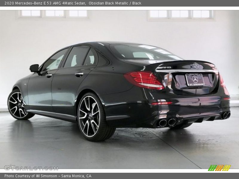 Obsidian Black Metallic / Black 2020 Mercedes-Benz E 53 AMG 4Matic Sedan