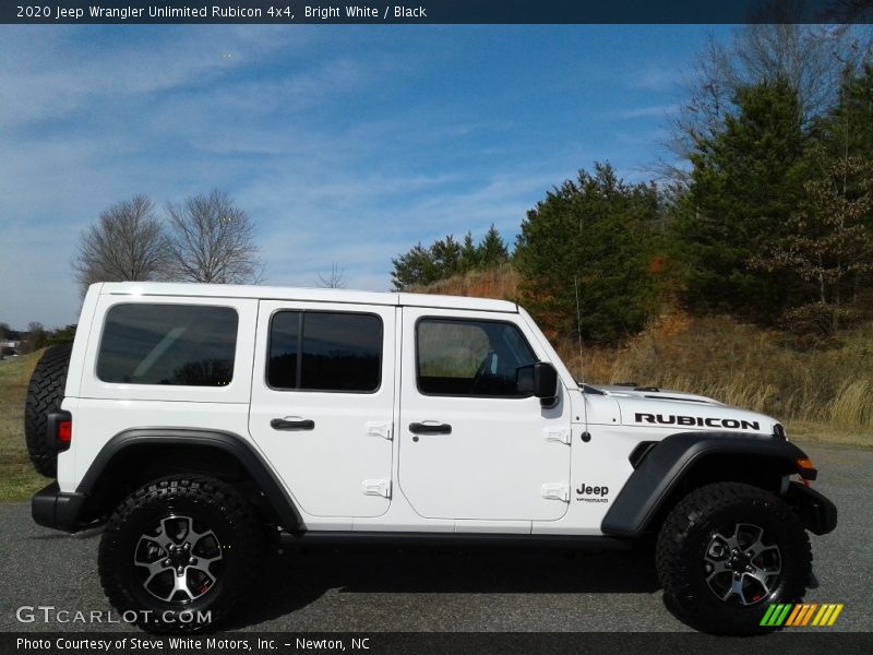Bright White / Black 2020 Jeep Wrangler Unlimited Rubicon 4x4