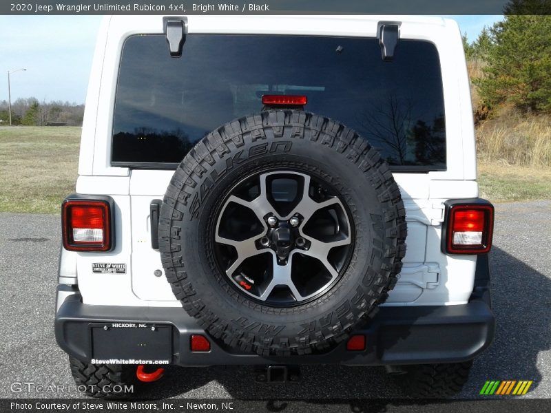 Bright White / Black 2020 Jeep Wrangler Unlimited Rubicon 4x4