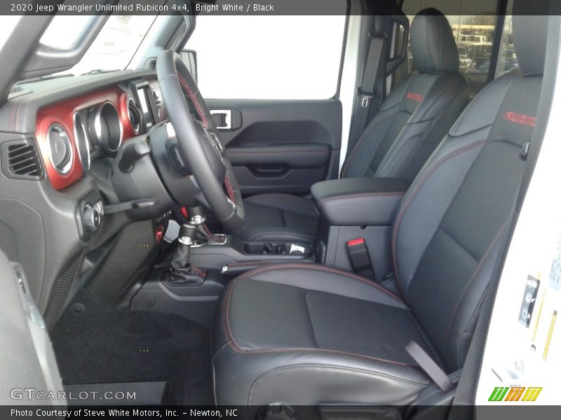 Bright White / Black 2020 Jeep Wrangler Unlimited Rubicon 4x4
