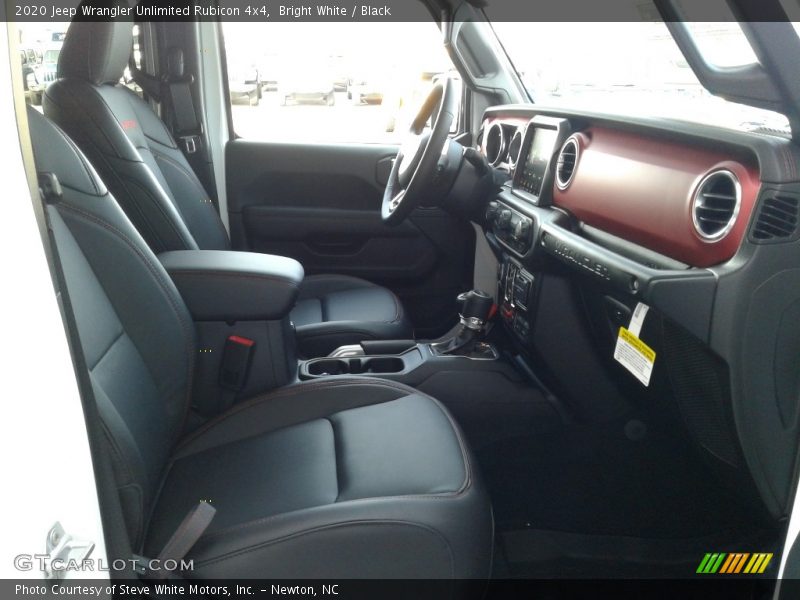 Bright White / Black 2020 Jeep Wrangler Unlimited Rubicon 4x4