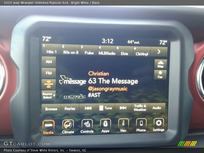 Bright White / Black 2020 Jeep Wrangler Unlimited Rubicon 4x4