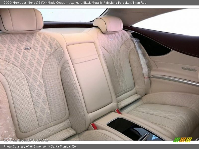 Rear Seat of 2020 S 560 4Matic Coupe