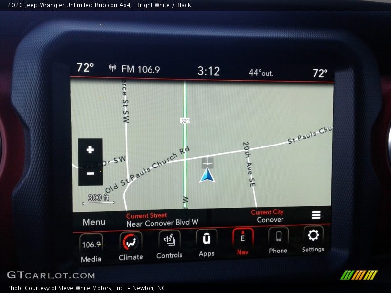 Bright White / Black 2020 Jeep Wrangler Unlimited Rubicon 4x4