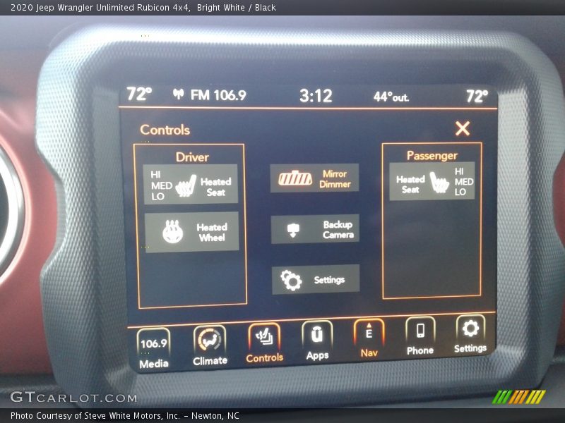 Bright White / Black 2020 Jeep Wrangler Unlimited Rubicon 4x4