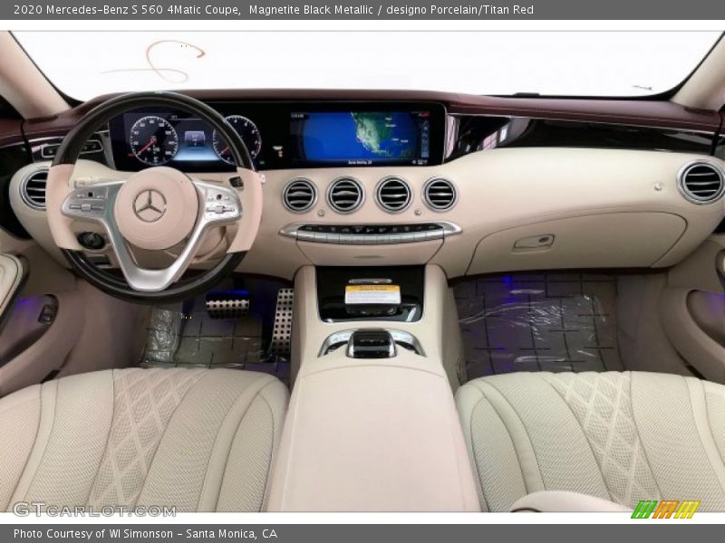 Dashboard of 2020 S 560 4Matic Coupe
