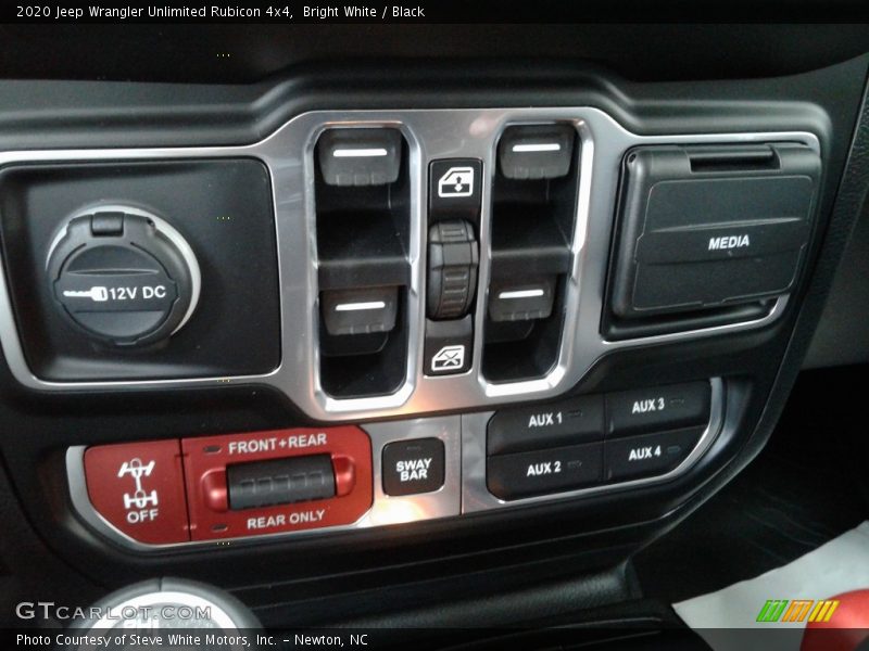 Bright White / Black 2020 Jeep Wrangler Unlimited Rubicon 4x4