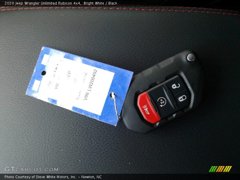 Bright White / Black 2020 Jeep Wrangler Unlimited Rubicon 4x4