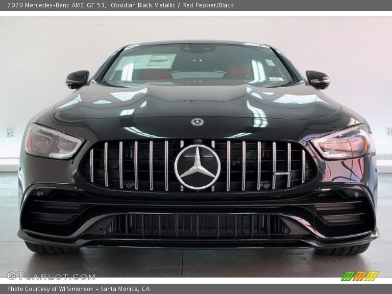 Obsidian Black Metallic / Red Pepper/Black 2020 Mercedes-Benz AMG GT 53