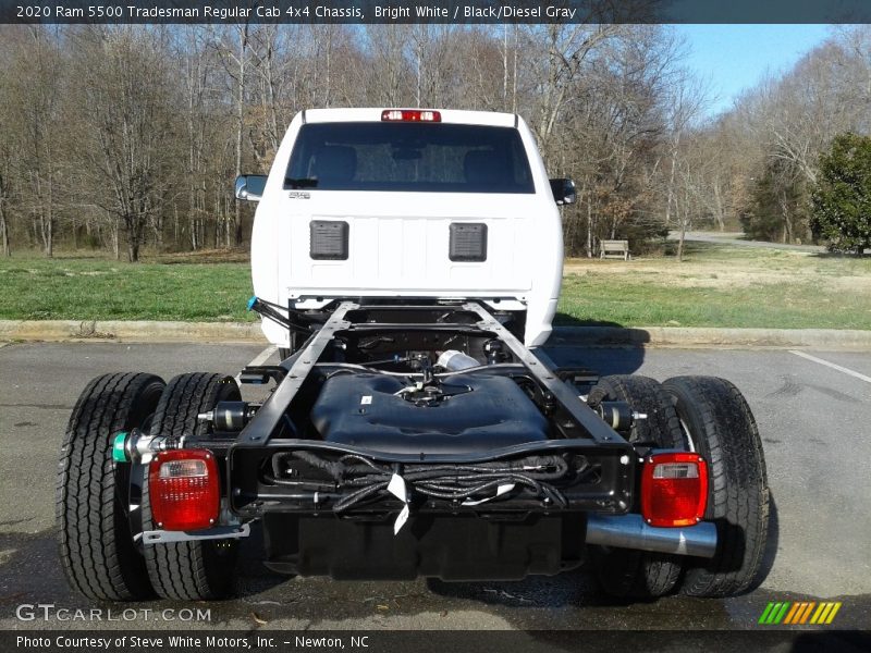 Bright White / Black/Diesel Gray 2020 Ram 5500 Tradesman Regular Cab 4x4 Chassis