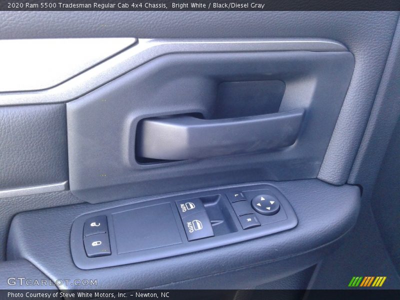 Bright White / Black/Diesel Gray 2020 Ram 5500 Tradesman Regular Cab 4x4 Chassis