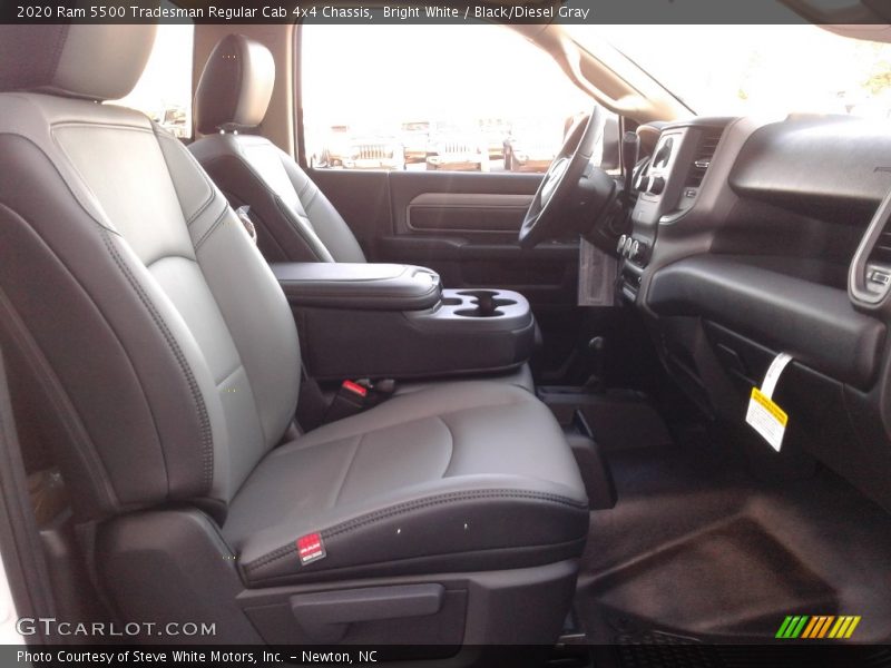 Bright White / Black/Diesel Gray 2020 Ram 5500 Tradesman Regular Cab 4x4 Chassis