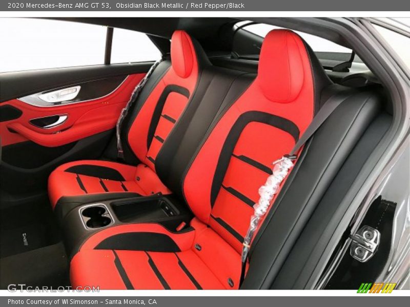 Rear Seat of 2020 AMG GT 53