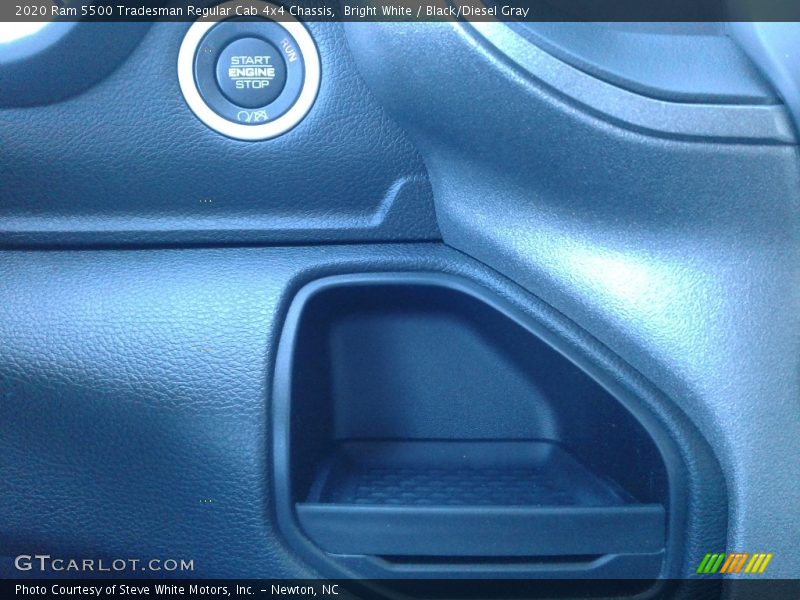Bright White / Black/Diesel Gray 2020 Ram 5500 Tradesman Regular Cab 4x4 Chassis