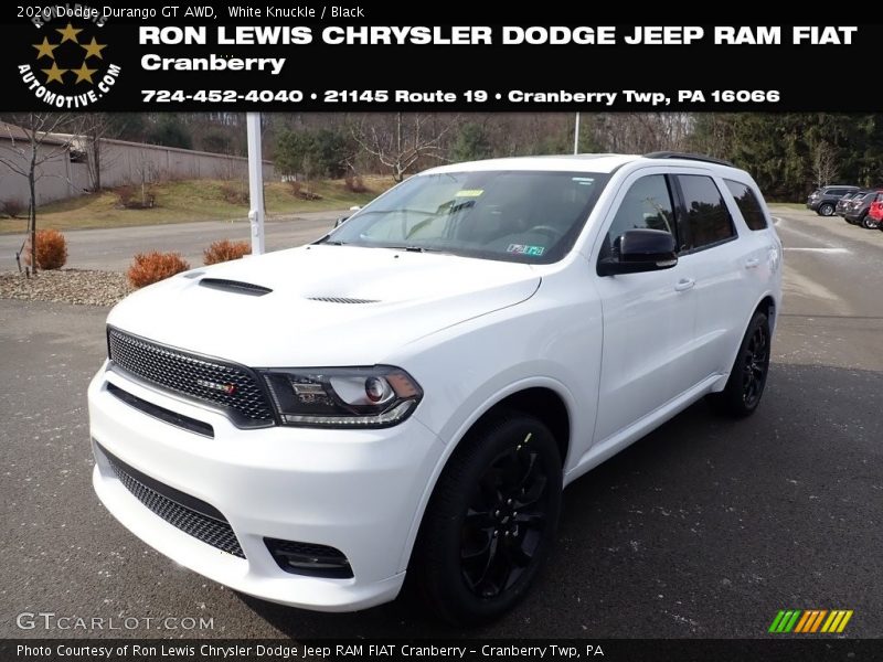 White Knuckle / Black 2020 Dodge Durango GT AWD