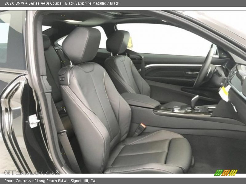 Black Sapphire Metallic / Black 2020 BMW 4 Series 440i Coupe