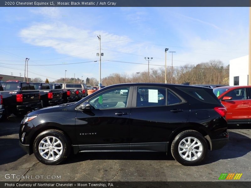 Mosaic Black Metallic / Ash Gray 2020 Chevrolet Equinox LS