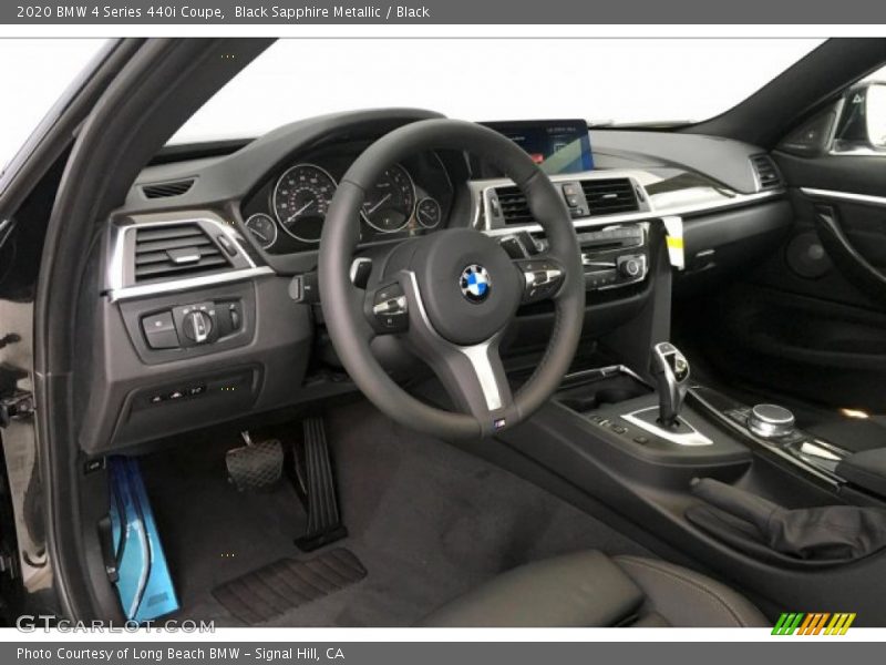 Black Sapphire Metallic / Black 2020 BMW 4 Series 440i Coupe
