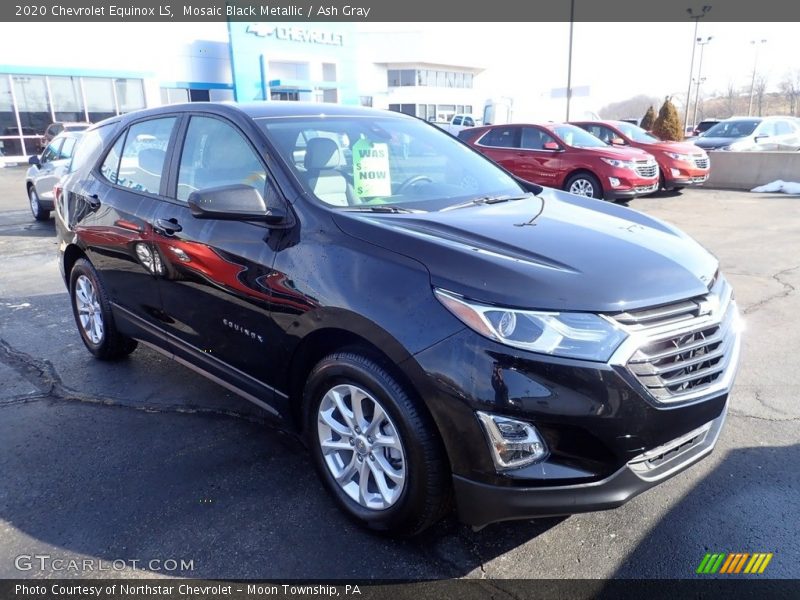 Mosaic Black Metallic / Ash Gray 2020 Chevrolet Equinox LS