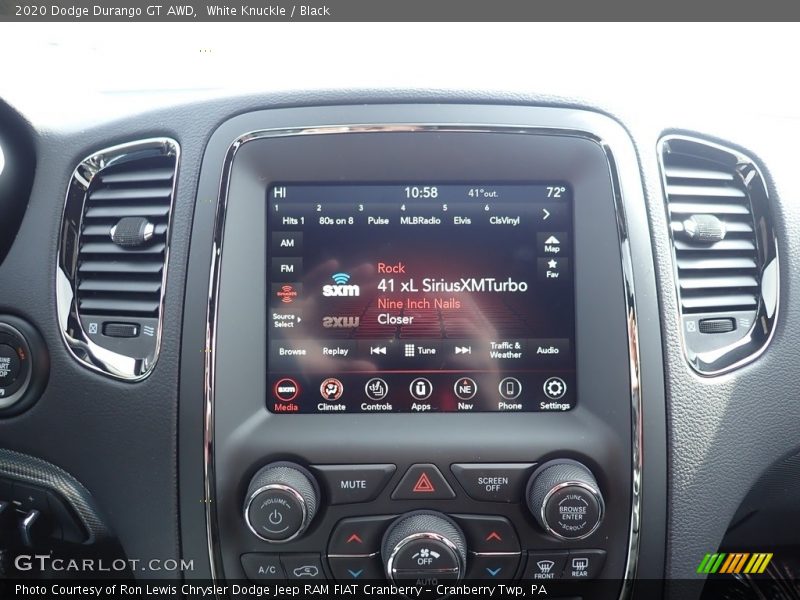 White Knuckle / Black 2020 Dodge Durango GT AWD