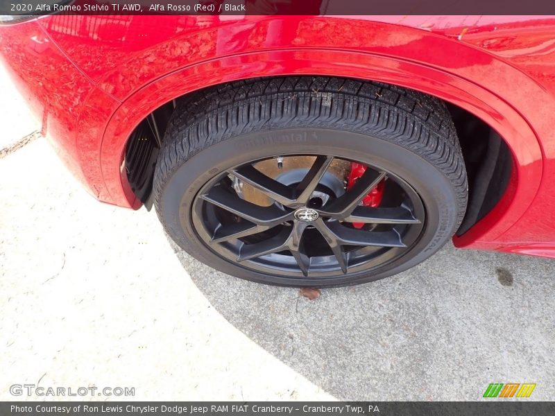 Alfa Rosso (Red) / Black 2020 Alfa Romeo Stelvio TI AWD