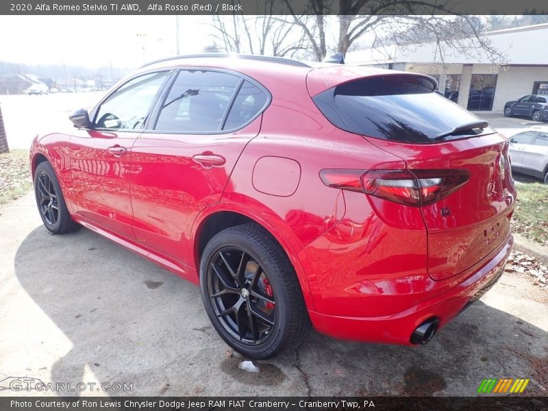 Alfa Rosso (Red) / Black 2020 Alfa Romeo Stelvio TI AWD