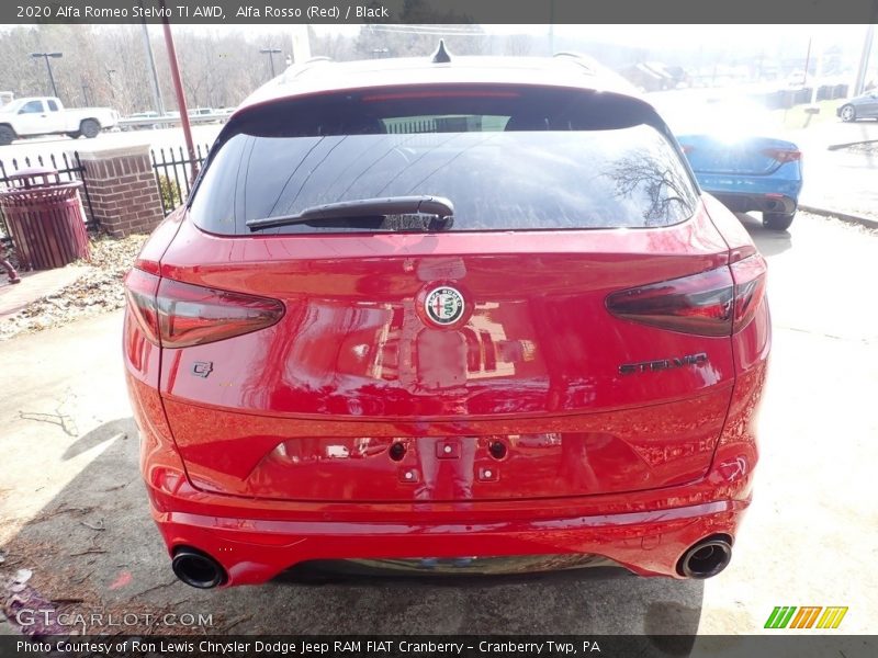 Alfa Rosso (Red) / Black 2020 Alfa Romeo Stelvio TI AWD