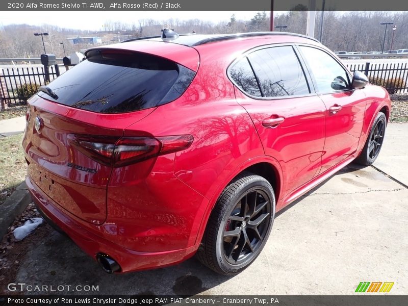 Alfa Rosso (Red) / Black 2020 Alfa Romeo Stelvio TI AWD