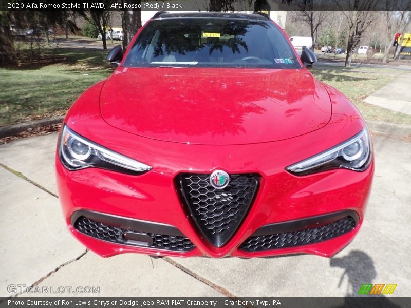 Alfa Rosso (Red) / Black 2020 Alfa Romeo Stelvio TI AWD